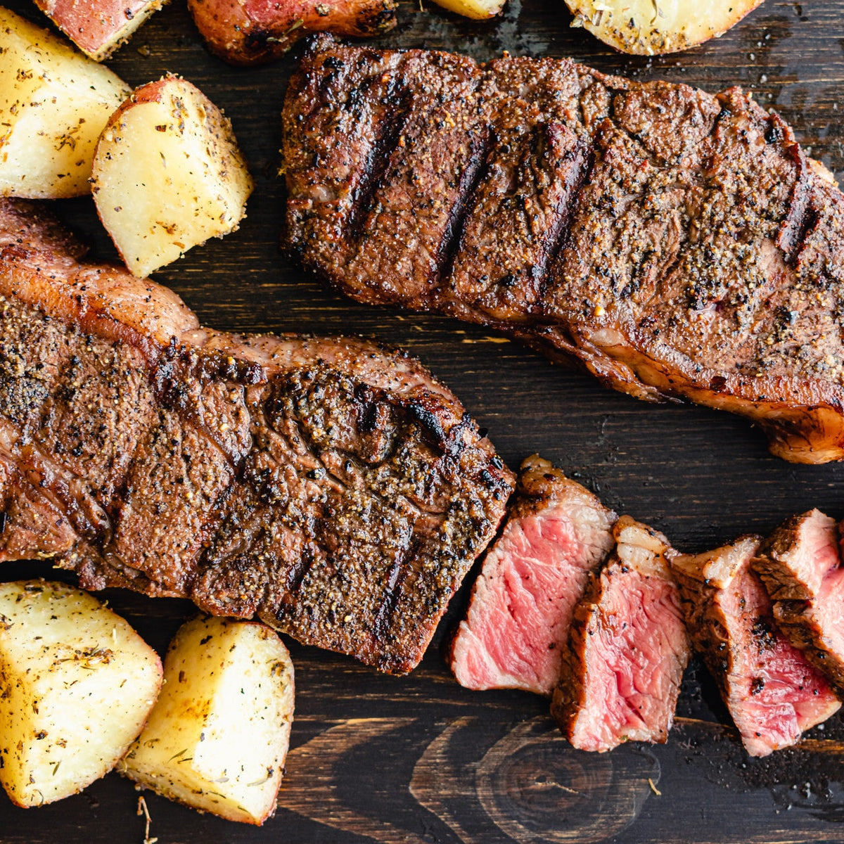 New York Strip Steaks | High Mountain Meats | Alpine, UT – High ...