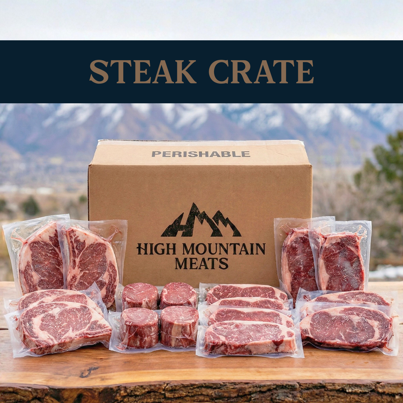 High Mountain Steak Crate